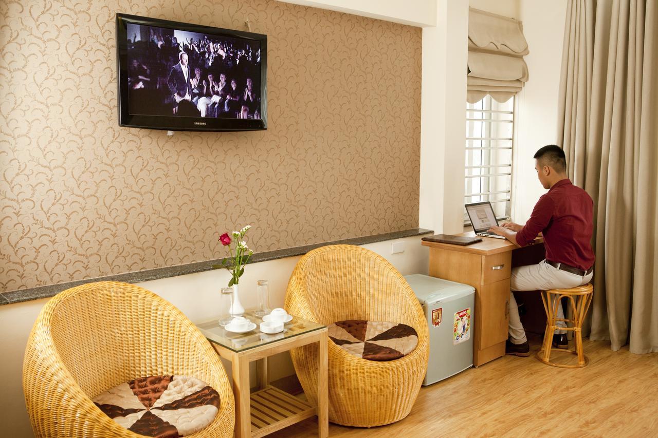 Venus Hotel Ha Noi Hanoi Exteriör bild
